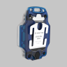 Фонарь ARMYTEK CRYSTAL Pro Blue / Белый и красный свет F07101B